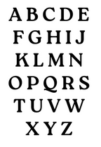 Alphabet - léopard