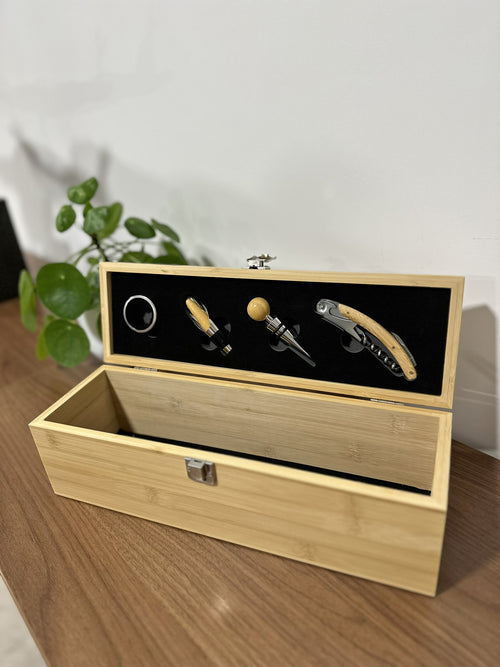 Coffret vin en bois