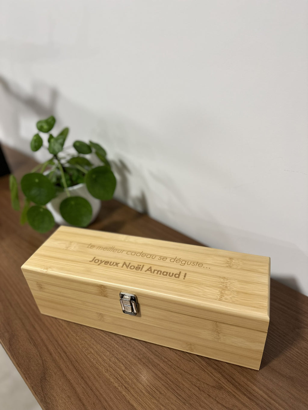 Coffret vin en bois
