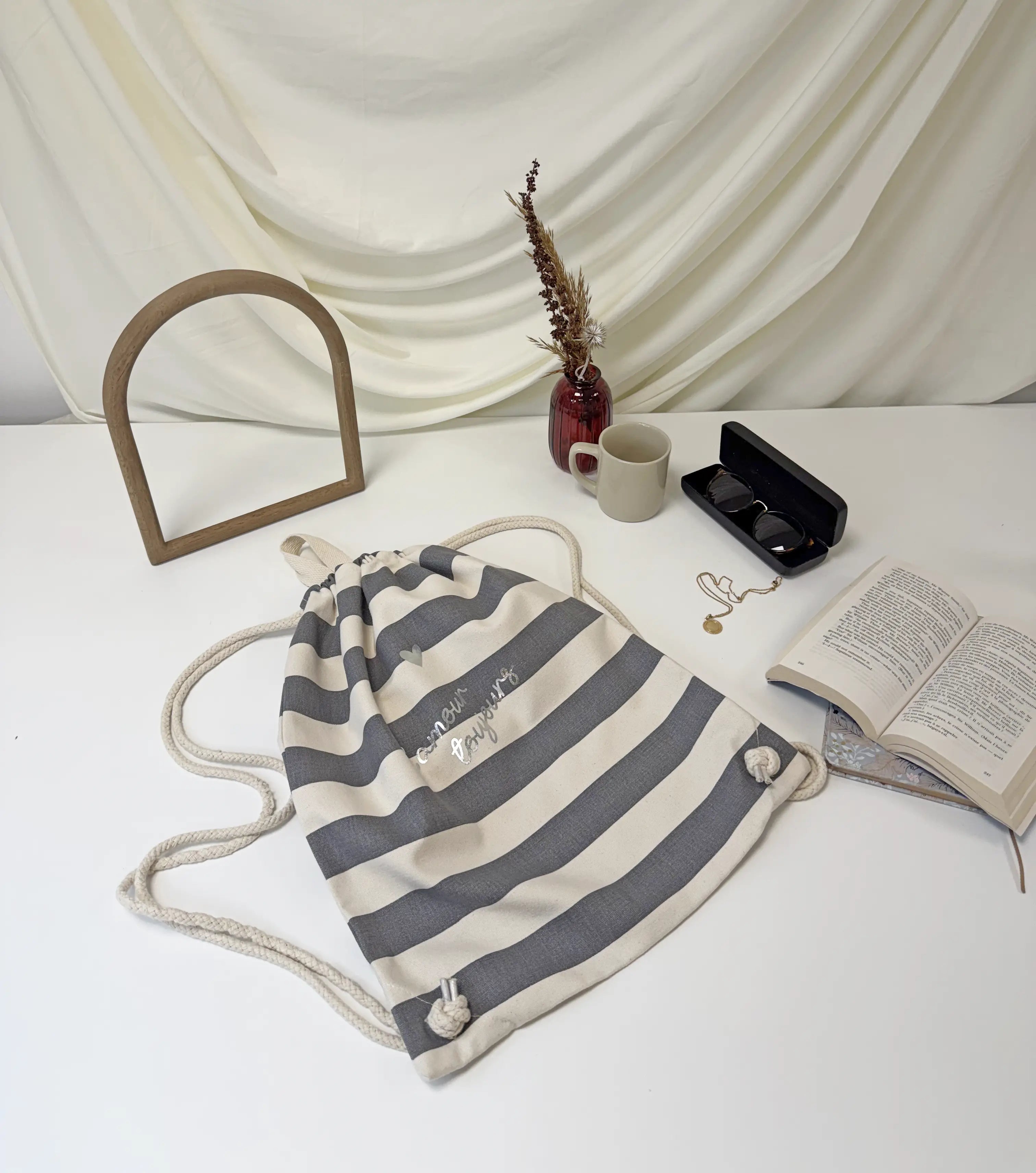 Sac à dos marinière