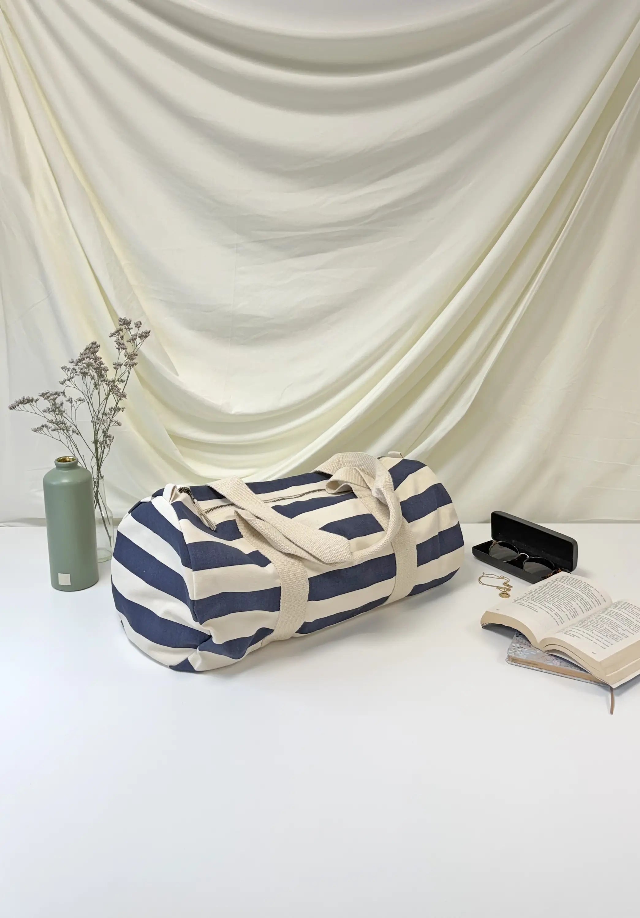 Sac polochon marinière