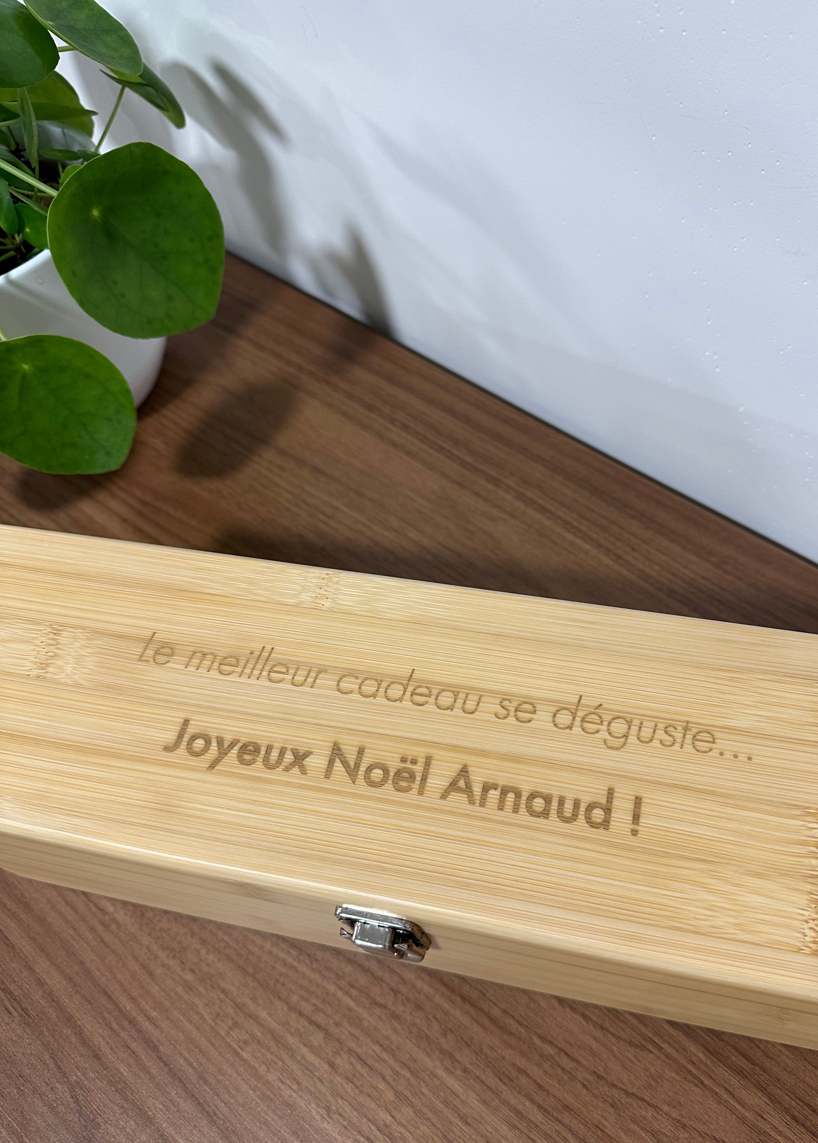 Coffret vin en bois