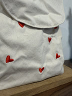 Sac à dos enfant - motif coeurs