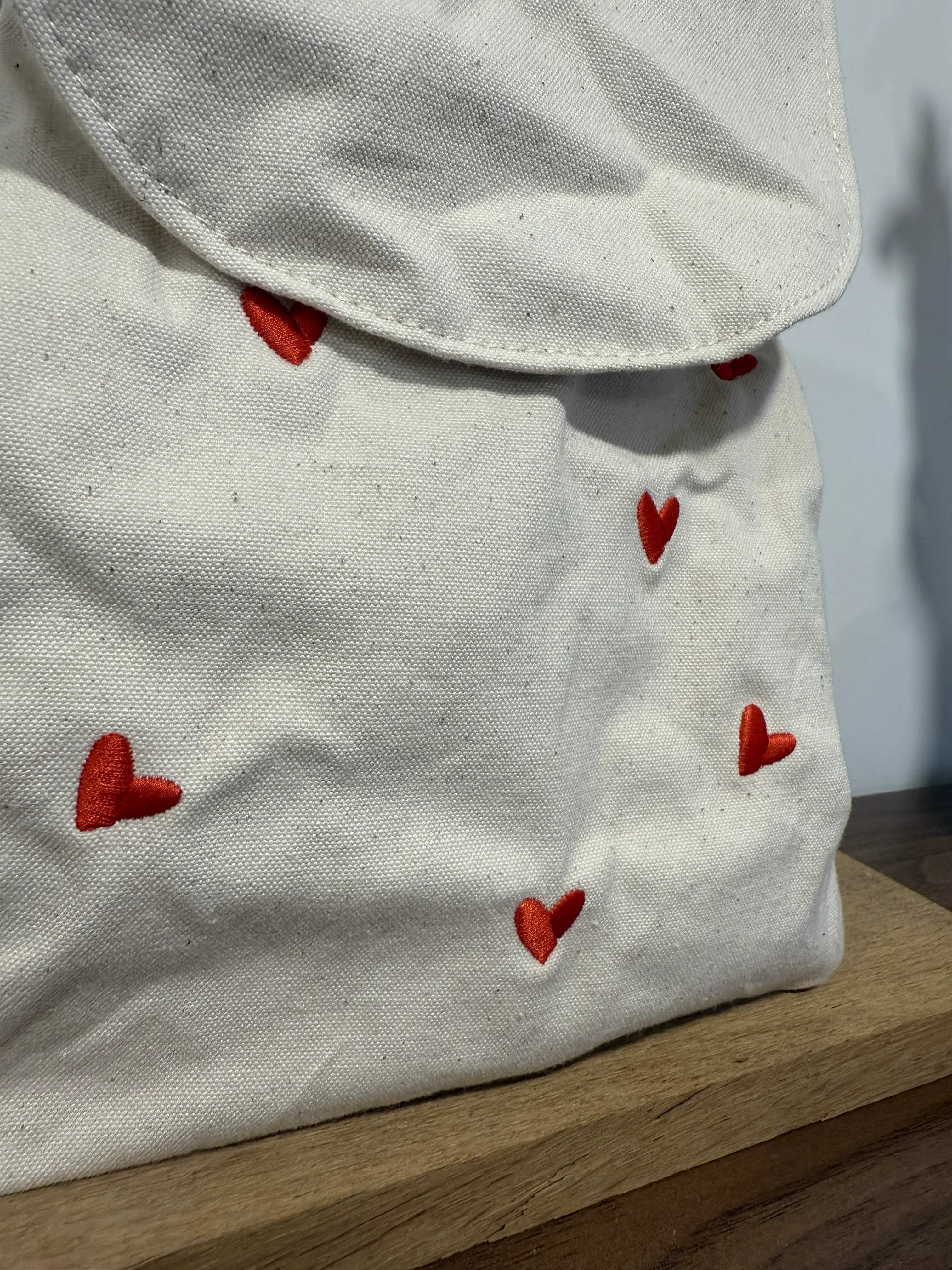 Sac à dos enfant - motif coeurs