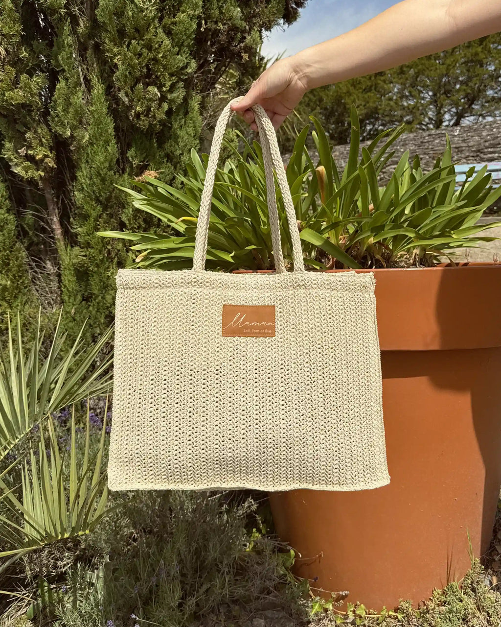 Sac d'été naturel