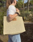 Sac d'été naturel