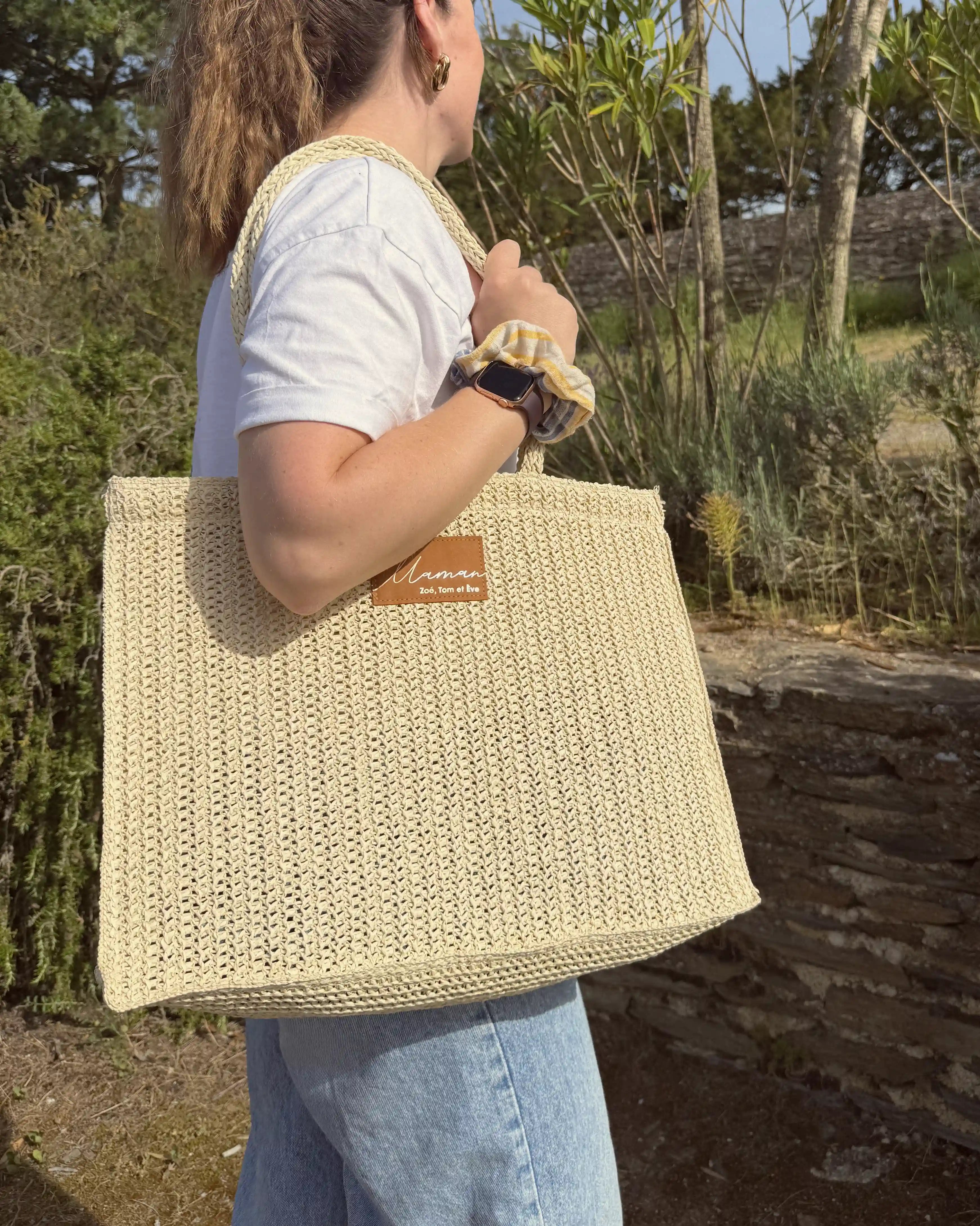 Sac d'été naturel