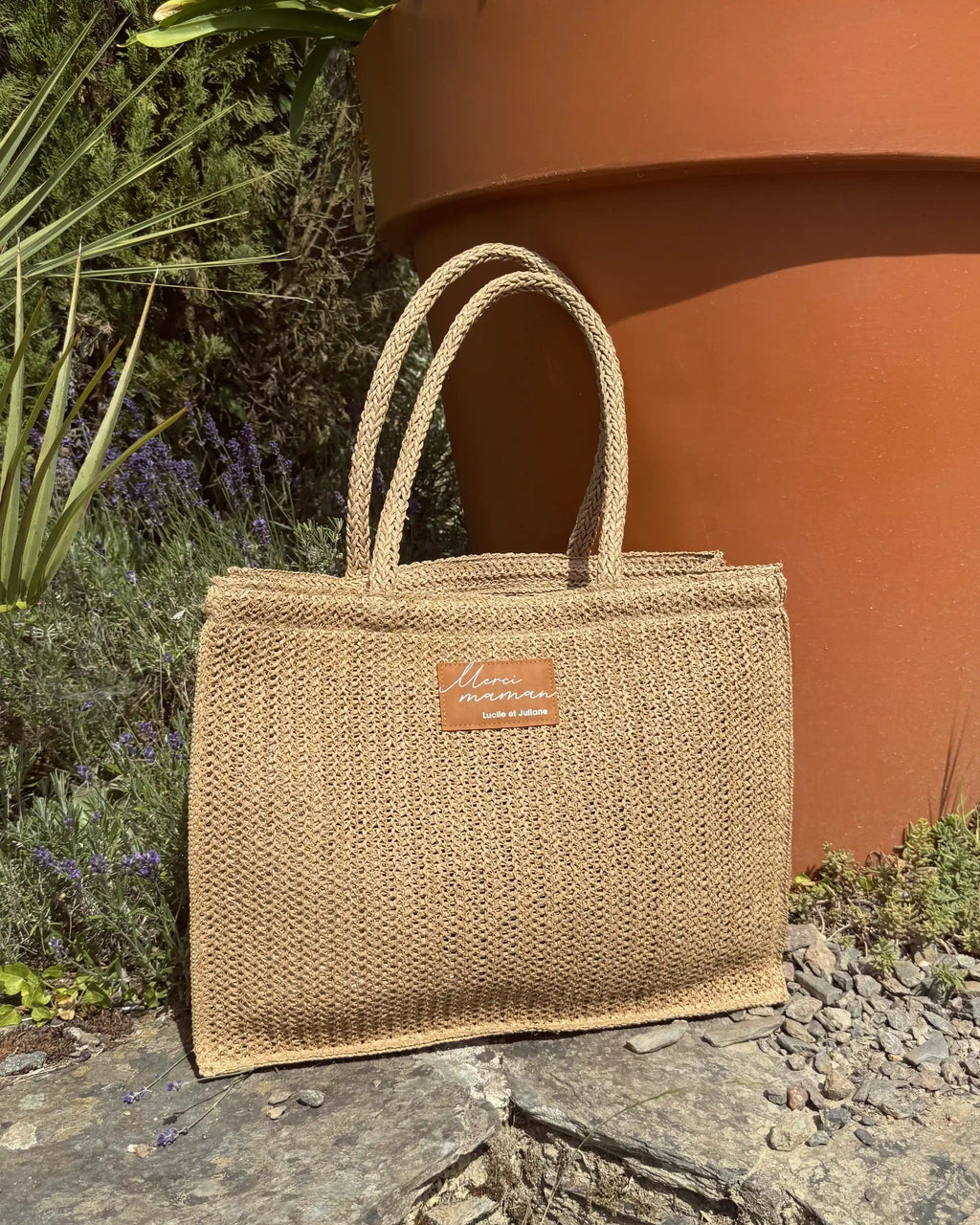 Sac d'été naturel